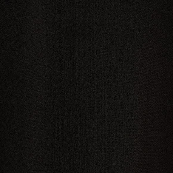 Adrianna Papell Women's V Neck Double Flutter Sleeve Black Dress NWT Size L - Picture 4 of 6